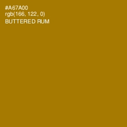 #A67A00 - Buttered Rum Color Image